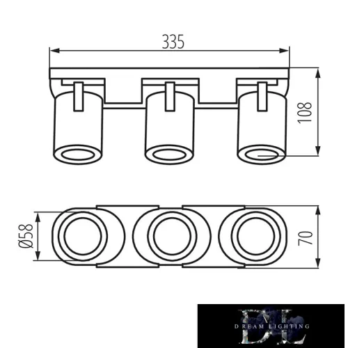 KANLUX LAURIN EL-3I B lamp GU10