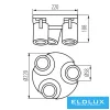 KANLUX LAURIN EL-3O B lamp GU10