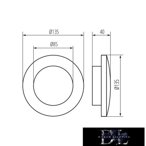 KANLUX FORRO LED EL 8W-W lamp