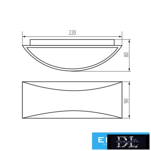 KANLUX BISO LED EL 8W-GR lamp