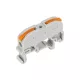 CONNECTOR BLOCK FOR DIN RAIL 1 INPUT/1 OUTPUT 4.00M