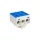DIN RAIL CONNECTOR 3X1.5-16MM GREY