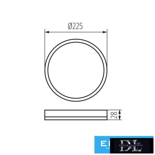 KANLUX AZPO LED 11.8W-CCT Switchable lamp