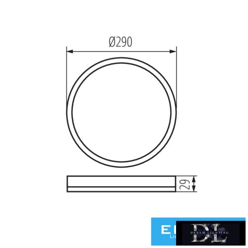 KANLUX AZPO LED 18.5W-CCT Switch lamp 