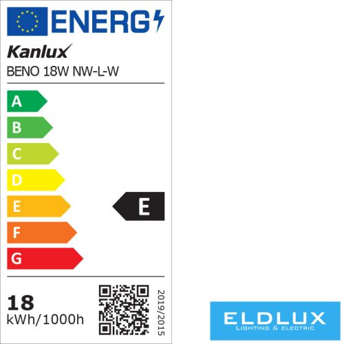 KANLUX BENO 18W NW-L-W lamp