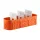 QUADRUPLE BRACKET BOX FOR CONCRETE WITH SEPARATORS