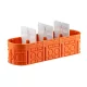 QUADRUPLE BRACKET BOX FOR CONCRETE WITH SEPARATORS