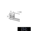 KANLUX TEAR N TR 2M-W rail