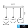 KANLUX GALOBA C 3xGU10 W lamp SPOT