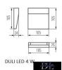 KANLUX DULI LED 4W-NW-L-GR lamp 