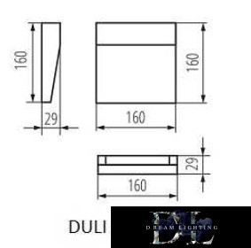  KANLUX DULI LED 6.5W-NW-L-GR lamp 