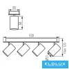 KANLUX EVALO EL-4I B-SR lamp GU10