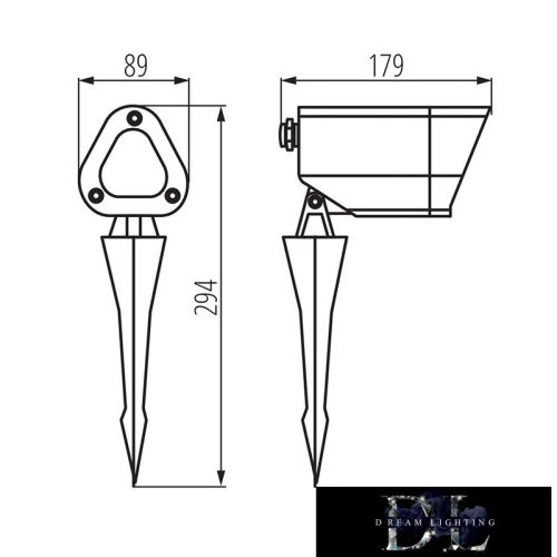 KANLUX VORA SP 20 GR lamp