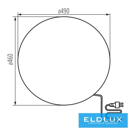 KANLUX STONO 490 N lamp E27