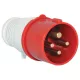 INDUSTRIAL PLUG HT-044 125A IP44 3P+E 400V