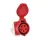 WALL-MOUNTED INDUSTRIAL PLUG HT-135 63A IP44 3P+N+E 400V