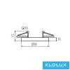 KANLUX TINY BORD DTO-W/G decorative frame SPOT