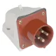 MOUNTABLE INDUSTRIAL PLUG HT-514 16A IP44 3P+E 400V