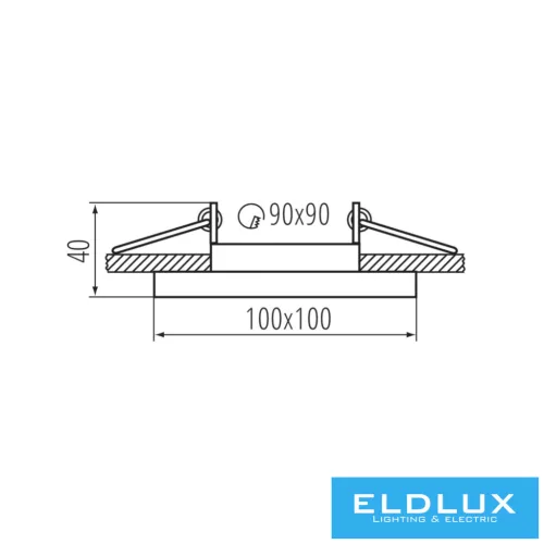 KANLUX ARET DTL W/W decorative frame SPOT
