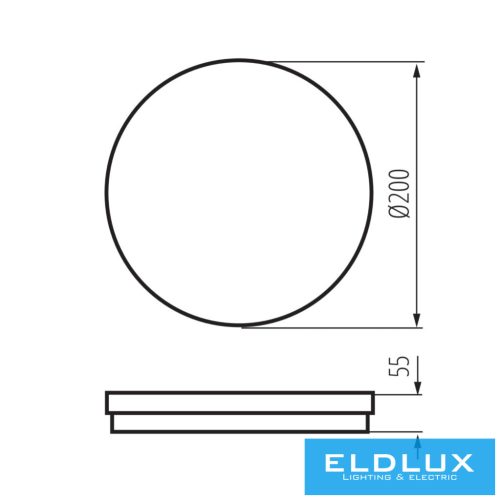 KANLUX BENO ECO 12W CCT O B lamp
