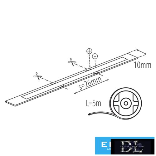 KANLUX LCOB 14W/M CCT 5m 1260 lm/m 3 years 90+ IP20 24V