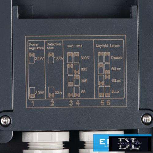 KANLUX BENO Ceiling LED lamp 24-30W CCT-L-SEG IP65 5 years