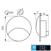 KANLUX EXIN LED O GR-NW stair lighting fixture