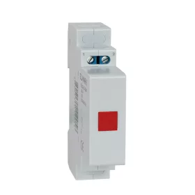 ECONOMICAL ELD-G-DIN LAMP 230V RED
