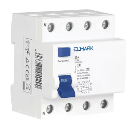 CIRCUIT BREAKER JEL1A 4P 16A/30MA