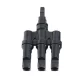 QUADRUPLE CONNECTOR 1500V MC4 4-6MM 3 FEMALE/1 MALE