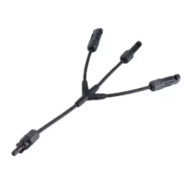 Y-QUADRUPLE CONNECTOR 1500V MC4 4-6MM 2 FEMALE/1 MALE