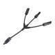 Y-QUADRUPLE CONNECTOR 1500V MC4 4-6MM 2 FEMALE/1 MALE