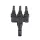 QUADRUPLE CONNECTOR 1500V MC4 4-6MM 1 FEMALE/3 MALE