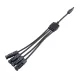 Y-FIVE-WAY CONNECTOR 1500V MC4 4-6MM 2 FEM./1 MALE