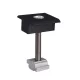 EL-MC CENTRAL CLAMP FOR 30-50MM FRAMED PANELS, BLACK