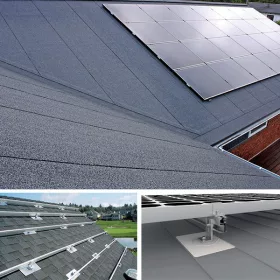 STRUCTURED BITUMEN ROOF 430W PANEL 8kW, SET