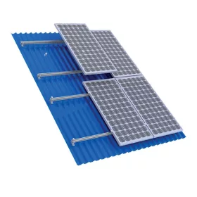 STRUCTURE SANDWICH ROOF 580W PANEL 30kW, SET