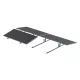 EL-FR04 Spherical flat roof 580W PANEL 3kW, SET