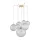 TK LIGHTING CHANDELIER CADIX 4608 7XG9 GOLD