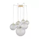 TK LIGHTING CHANDELIER CADIX 4608 7XG9 GOLD