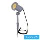 Garden lamp that can be stuck into the grass 1xGU10 max.35w IP44 D100x260mm Grey