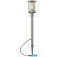 Garden lamp that can be stuck into the grass 1xGU10 max.35w IP44 D130x600mm Grey