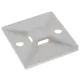 MT-25 CABLE TIE BASE, ADHESIVE-WHITE (100 PCS)