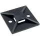 MT-25 CABLE TIE BASE, ADHESIVE-BLACK (100PCS)