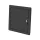 EL-803A PVC SERVICE DOOR 20/20 185x185MM, GRAPHITE