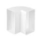 EL02-524 VERTICAL 90° bend for flat ducts 220x55