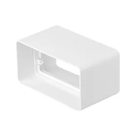 EL02-411 PVC connector for 110x55 mm flat channels