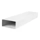 EL02-521 PVC flat pipes 220x55MM, 1M, 1M