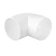 EL02-483 90° PVC ELBOW FOR 90° ROUND DUCTS D150MM