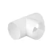 EL02-472 PVC T-JOINT FOR ROUND CHANNELS D125MM